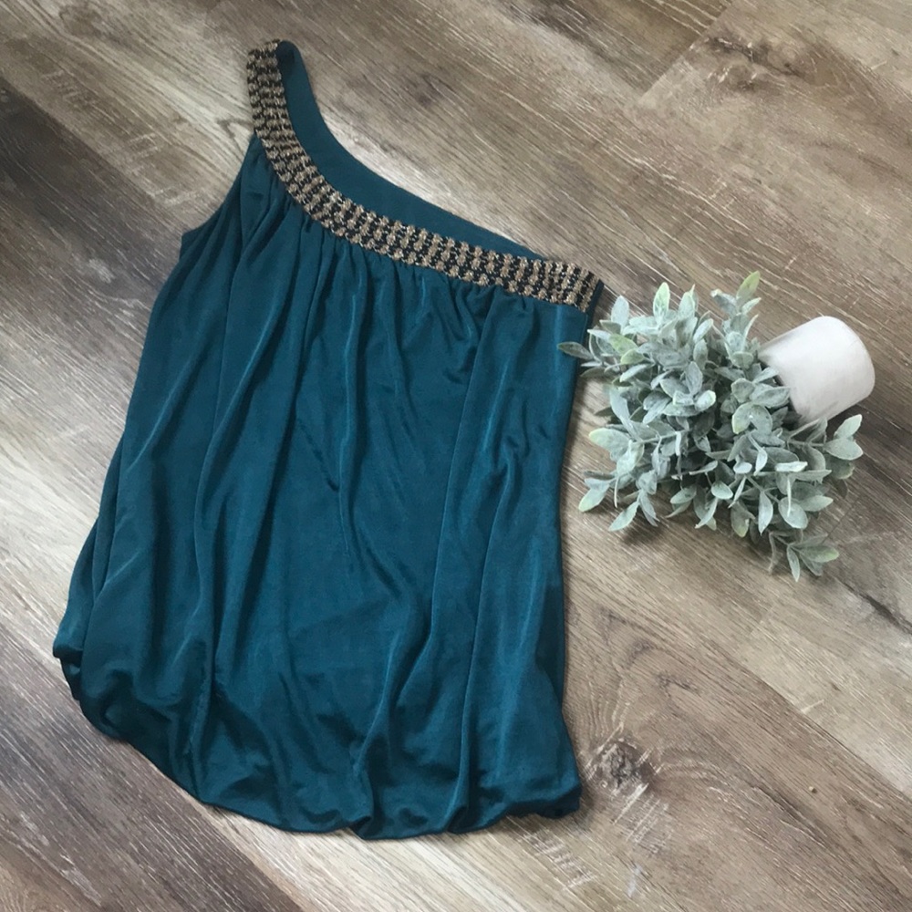 ONE SHOULDER BLOUSE